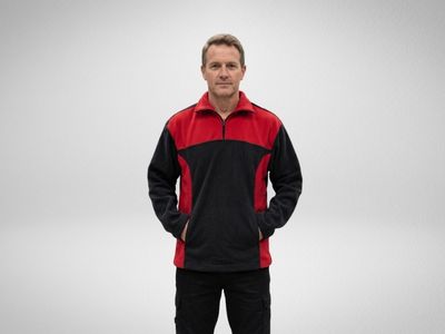 Sudadera Cuello Sport con Cierre